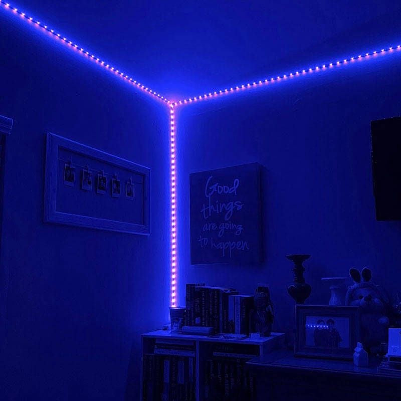 Bluetooth LED Strip Lights Smart SMD 5050 APP Remote Control Flexible Ribbon Diode Lamp Tape TV Backlights Game Room Home Decor