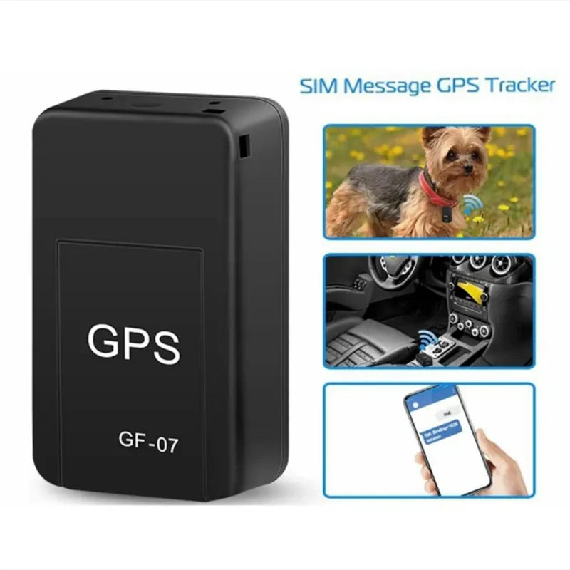 GF07 Magnetic Mini Car Tracker GPS Real TimeTracking Locator Device Magnetic GPS TrackerReal-time Vehicle Locator Pet Tracker